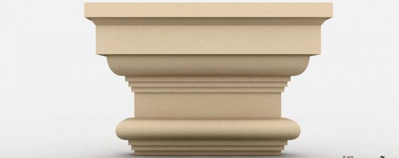 Pilasterkapitell "Riga" 40cm Stuckversand.com