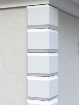 Bossensteine Gehrung Fassade "München" Stuckversand.com