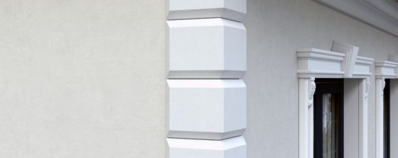 Bossensteine Gehrung Fassade "München" Stuckversand.com