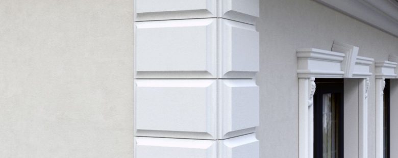 Fassade Bossensteine "Warschau" Stuckversand.com