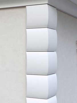 Bossensteine quadratisch Fassade "Sofia" Stuckversand.com