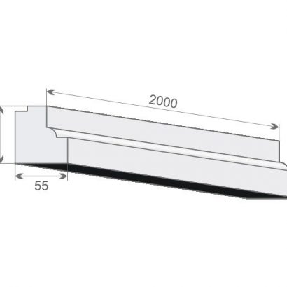 Bossensteine Stuckprofil 5cm Stuckversand.com 9