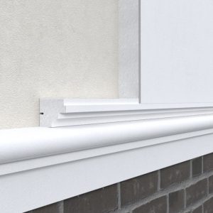 Bossensteine Stuckprofil "Lyon" 5cm Stuckversand.com 5