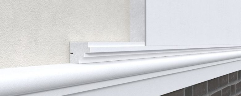 Bossensteine Stuckprofil "Lyon" 5cm Stuckversand.com 5