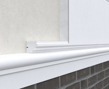 Bossensteine Stuckprofil "Malaga" 5cm Stuckversand.com 5