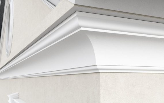 Fassaden Gesimse Styropor "Palermo" Stuckversand.com