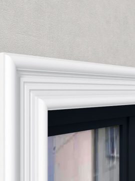 Fassadenstuck Flachleiste "San Diego" Styropor Stuckversand.com 3