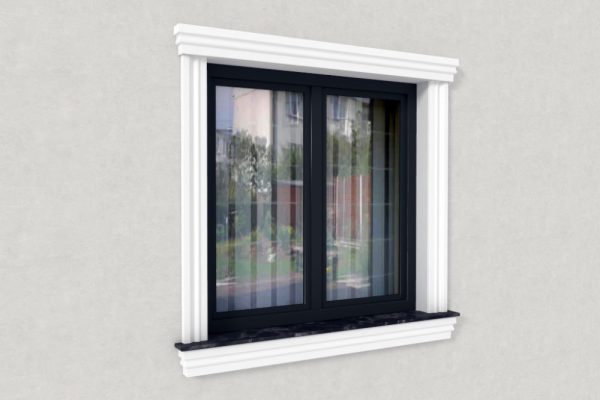 Fensterbank Gesimse "Palermo" Styropor Stuckversand.com 10