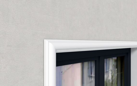 Fensterstuck Leiste flach "Bratislava" Stuckversand.com 3