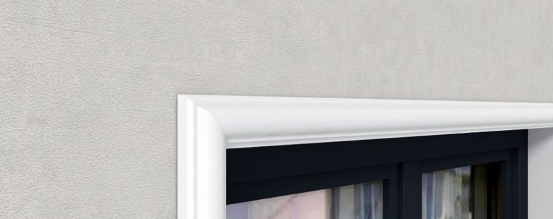 Fensterstuck Leiste flach "Bratislava" Stuckversand.com 3