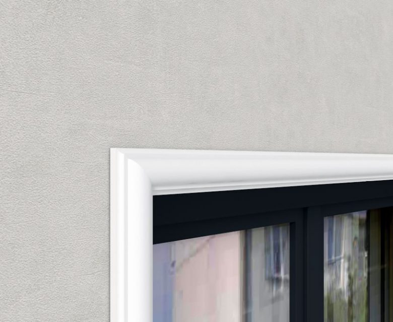Fensterstuck Leiste flach "Bratislava" Stuckversand.com 3