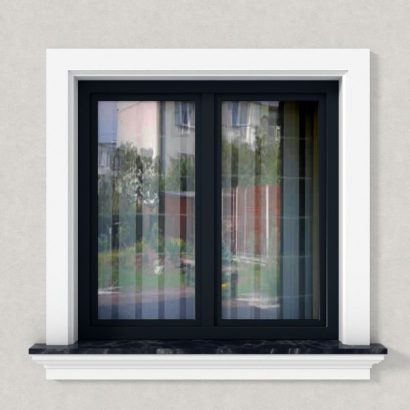 Fensterstuck aus Styropor "Hanoi" bei Stuckversand.com 6