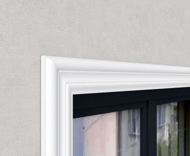 Flache Stuckleiste Wand Fassade Stuckversand.com 7