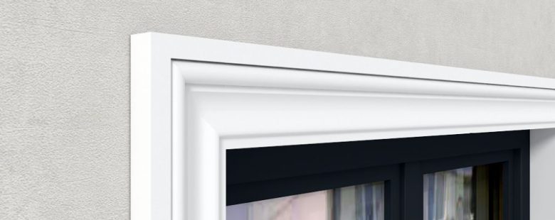 Flache Stuckleiste St. Louis Fassade bei Stuckversand.com 4