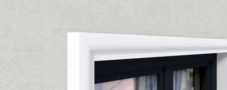 Flachleiste Stuck Fassade Wand "Montreal" Stuckversand.com 4