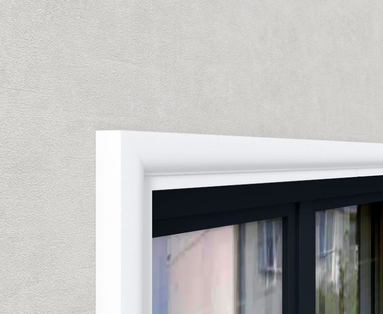 Flachleiste Stuck Fassade Wand "Montreal" Stuckversand.com 4