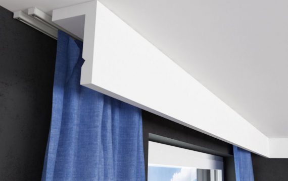 Gardinenverkleidung Stuckprofil "Brüssel" Stuckversand.com