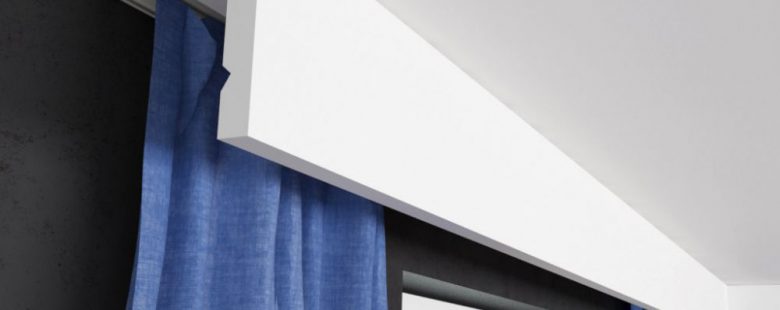 Gardinenverkleidung Stuckprofil "Brüssel" Stuckversand.com