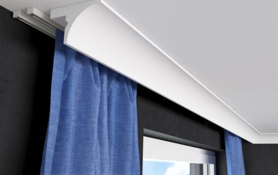 Gardinenblende Stuck "Madrid" Stuckversand.com