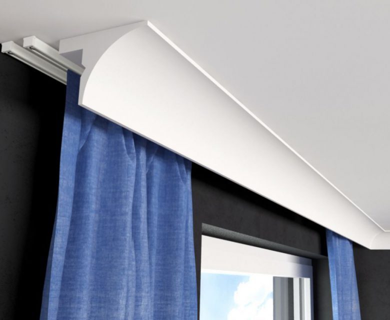 Gardinenblende Stuck "Mailand" Stuckversand.com