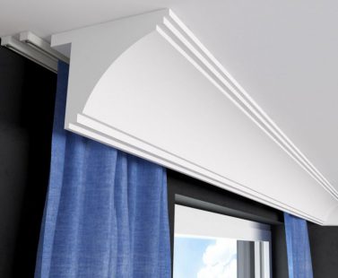 Gardinenblende Oslo Stuckleiste Stuckversand.com