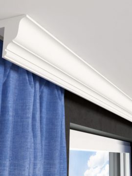 Gardinenblende Stuckleiste "Prag" stuckversand.com