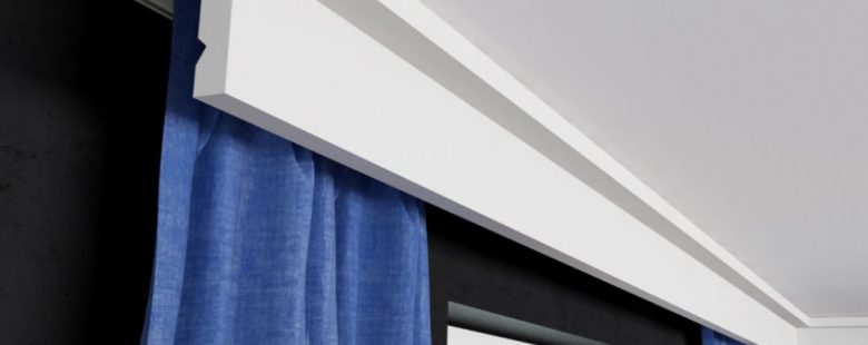 Gardinenblende Styropor "Dublin" Stuckversand.com