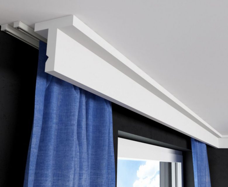 Gardinenblende Styropor "Dublin" Stuckversand.com