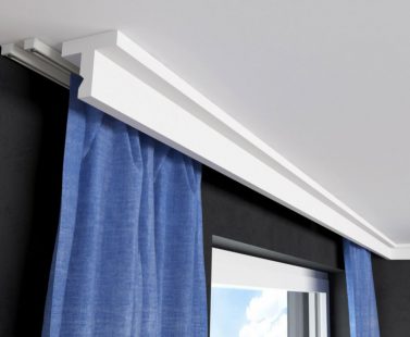 Gardinenverkleidung Stuckleiste "Barcelona" Stuckversand.com