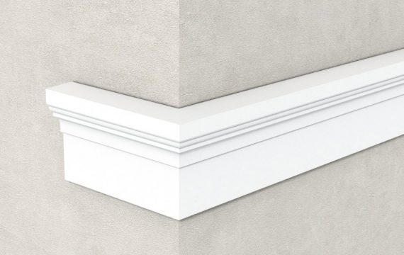 Gesimse Fassadenstuck "Saragossa" Stuckversand.com 5