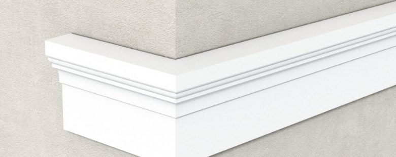 Gesimse Fassadenstuck "Saragossa" Stuckversand.com 5