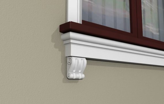 Kragstein Stuckkonsole "Frankfurt" Stuckversand.com