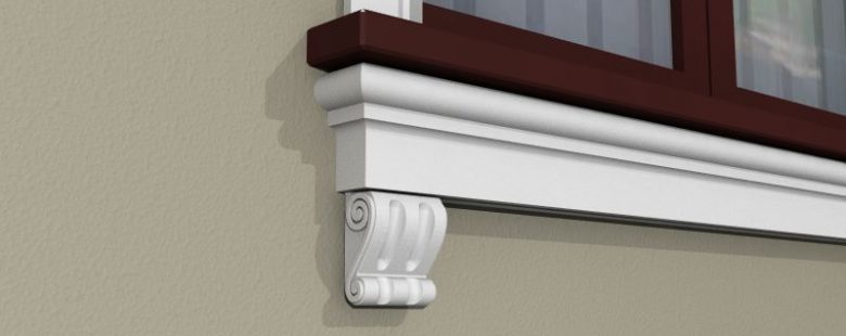 Kragstein Stuckkonsole "Frankfurt" Stuckversand.com