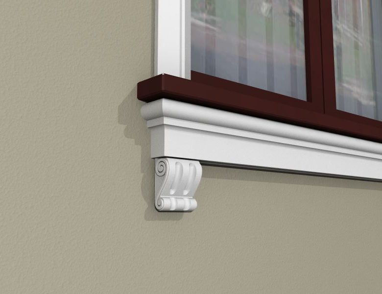 Kragstein Stuckkonsole "Frankfurt" Stuckversand.com