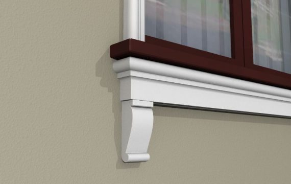 Kragstein Stuckkonsole "Frankfurt" Stuckversand.com