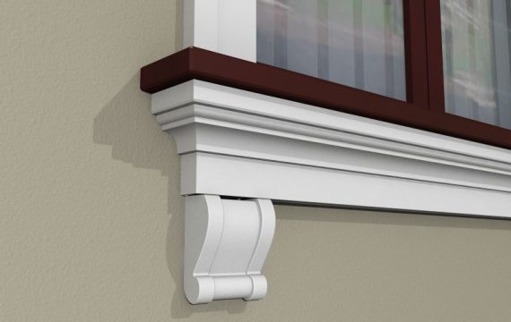 Kragstein Stuckkonsole "Saragossa" Stuckversand.com