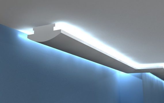 LED-Stuckleiste "Belgrad" Styropor Stuckversand.com