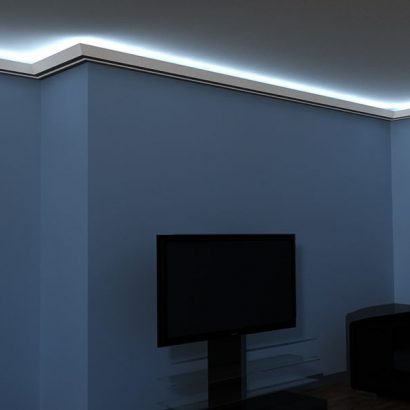 LED Stuckleiste "Düsseldorf" Styropor Stuckversand.com