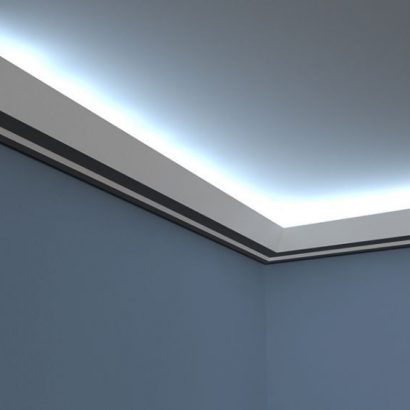 LED Stuckleiste "Düsseldorf" Styropor Stuckversand.com