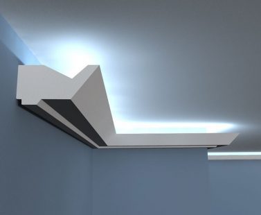 LED Stuckleiste "Düsseldorf" Styropor Stuckversand.com