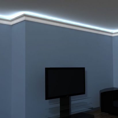 LED-Stuckleiste "Essen" aus Styropor Stuckversand.com