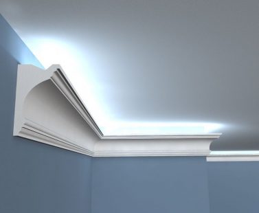 LED-Stuckleiste "Essen" aus Styropor Stuckversand.com