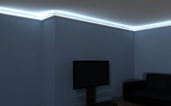 LED-Stuckleiste "Kairo" aus Styropor bei Stuckversand.com