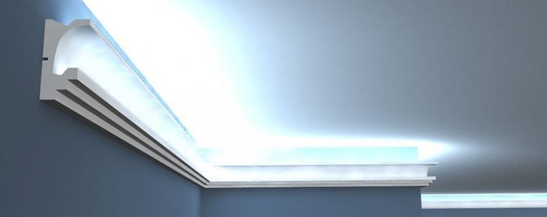 LED-Stuckleiste "Kairo" aus Styropor bei Stuckversand.com