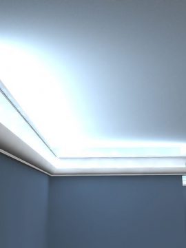 LED-Stuckleiste Styropor "Kiew" Stuckversand.com