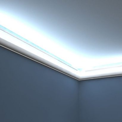 LED-Stuckleiste Styropor "Kiew" Stuckversand.com