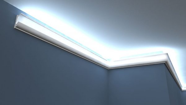 LED-Stuckleiste Styropor "Kiew" Stuckversand.com