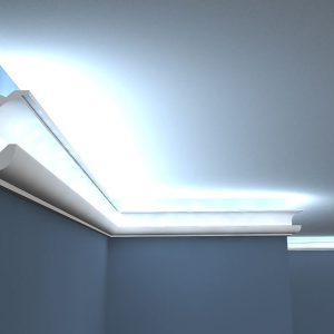 LED-Stuckleiste Styropor "Kiew" Stuckversand.com