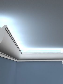 LED-Stuckleiste "London" aus Styropor Stuckversand.com