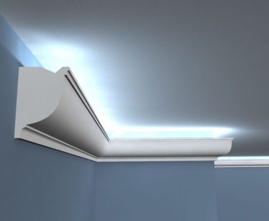 LED-Stuckleiste "London" aus Styropor Stuckversand.com
